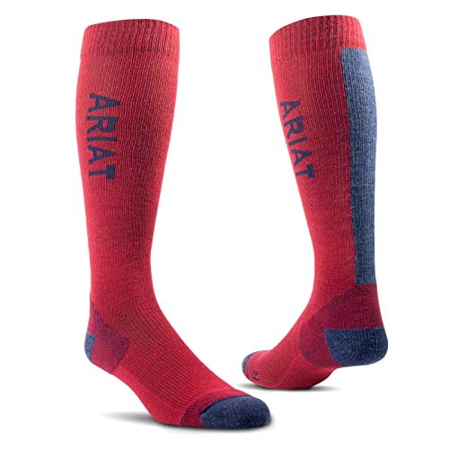 ARIAT Socken Thaw Merino M/L red Navy von ARIAT