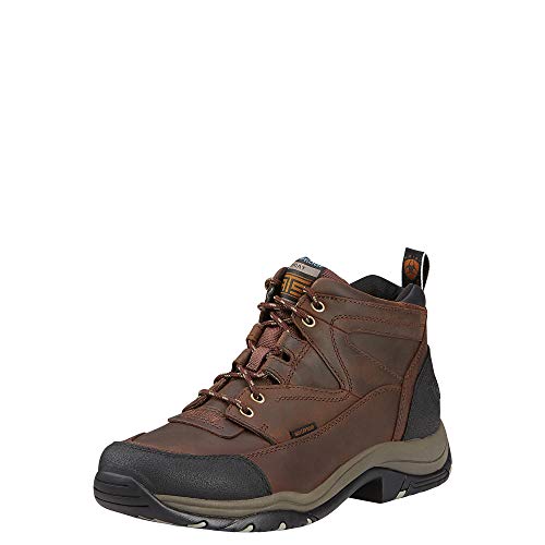 ARIAT Terrain Wasserdichter Wanderstiefel - Herren Leder Wasserdicht Outdoor Wanderstiefel, kupfer, 41.5 EU von ARIAT