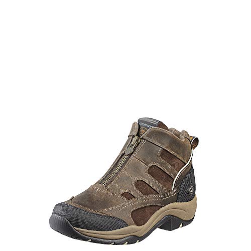 Ariat Terrain Zip H20 Paddock & Yard Boots Distressed Brown Footwear UK Size - UK 7.5 von Ariat