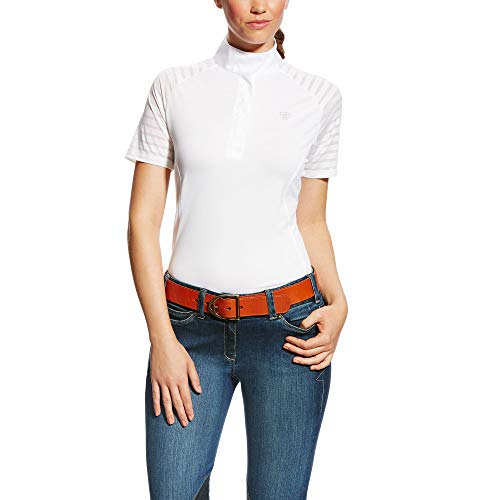 ARIAT Turniershirt SHOWSTOPPER S/S, white, M von ARIAT