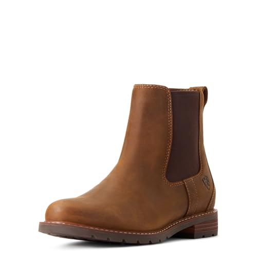 ARIAT Unisex-Erwachsene Wexford Wasserdichter Stiefel Chelsea Boot, Dunkelbraun von ARIAT