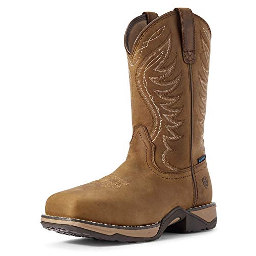 ARIAT Damen Anthem Waterproof Western Boot, Braun, Used-Optik, 40.5 EU von ARIAT