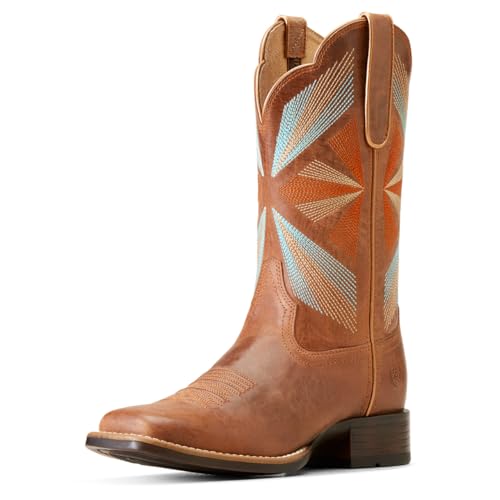 Ariat Damen Oak Grove Westernstiefel, Ahornglasur, 42 EU von ARIAT