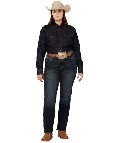 ARIAT Women's R.E.A.L. Perfect Rise Aubree Straight Jean, Missouri, 29 Long von ARIAT