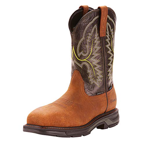 ARIAT Work Men's WORKHOG XT H2O CARBON TOE Boot, tumbled bark, 8 D US von ARIAT