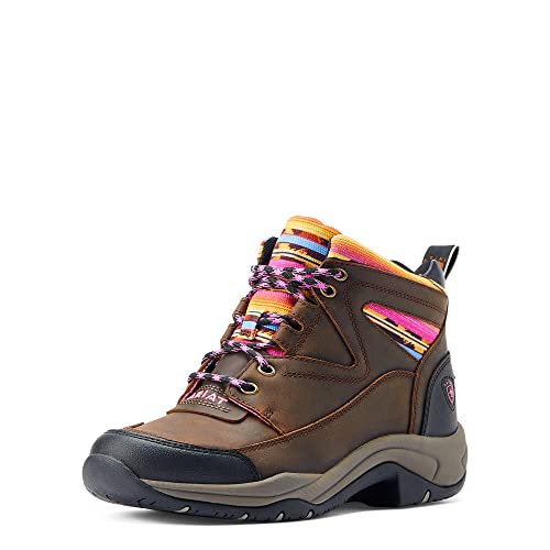 Ariat Damen Terrain Boot Canyon Tan/Cheetah Serape 6,5 von ARIAT