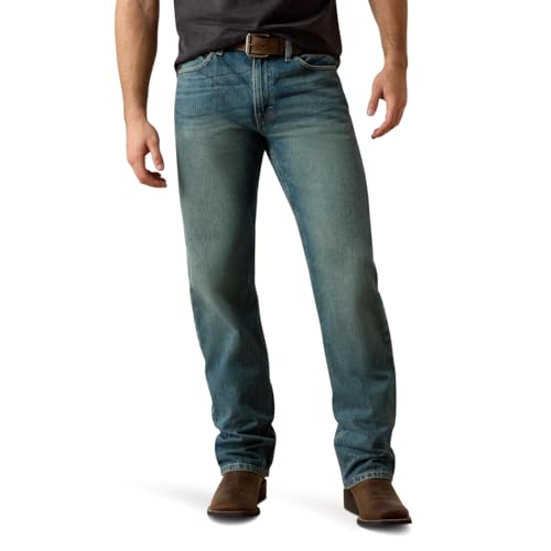Ariat - Entspannte Herren Jeans aus Denim von M2, 40W x 36L, Granite von ARIAT
