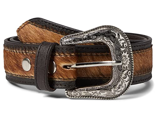 Ariat Haircalf Belt w/Buckle Brown XL (42" Waist) von ARIAT