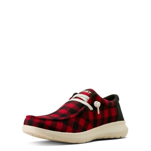 Ariat Herren Hilo Shoe, Flanell mit rotem Büffelkaro, 46 EU von ARIAT