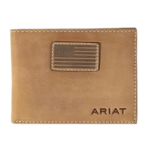 Ariat Men's Flag Patch Bifold Wallet von ARIAT