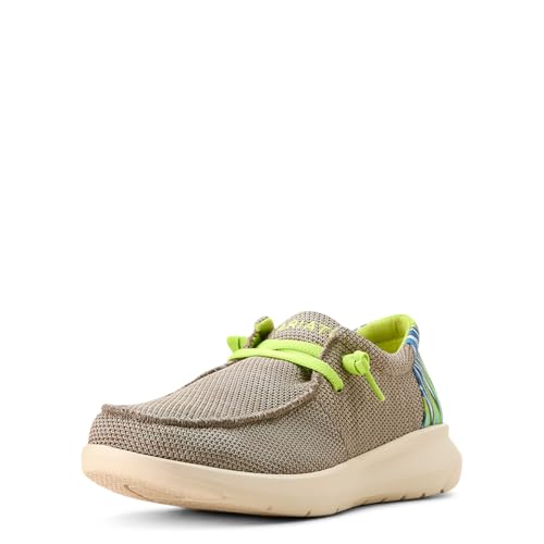 Ariat Men's Hilo Loafer, Slate Grey Mesh/Lime Green, 8.5 von ARIAT