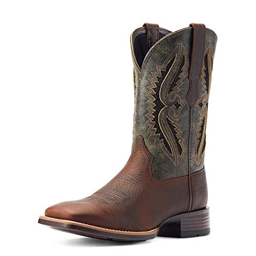 Ariat Mens Rowder VentTEK 360 Western Boot Rowdy Rust/Forest Green 10.5 von ARIAT