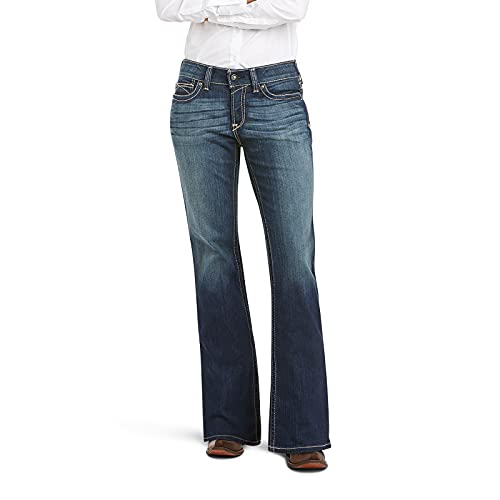 ARIAT Damen WMS Real Riding Spitfire Jean, blau, 54 von ARIAT