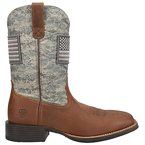 ARIAT Herren Sport Patriot Westernstiefel, Used-Look-Camouflage-Muster, 40 EU von ARIAT