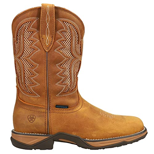 Ariat Womens Anthem VentTEK Waterproof Western Boot Toasted Wheat 7 von ARIAT