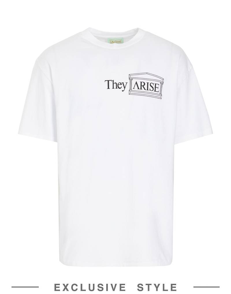 ARIES x YOOX T-shirts Unisex Weiß ARIES x YOOX T-shirts Unisex Weiß von ARIES x YOOX