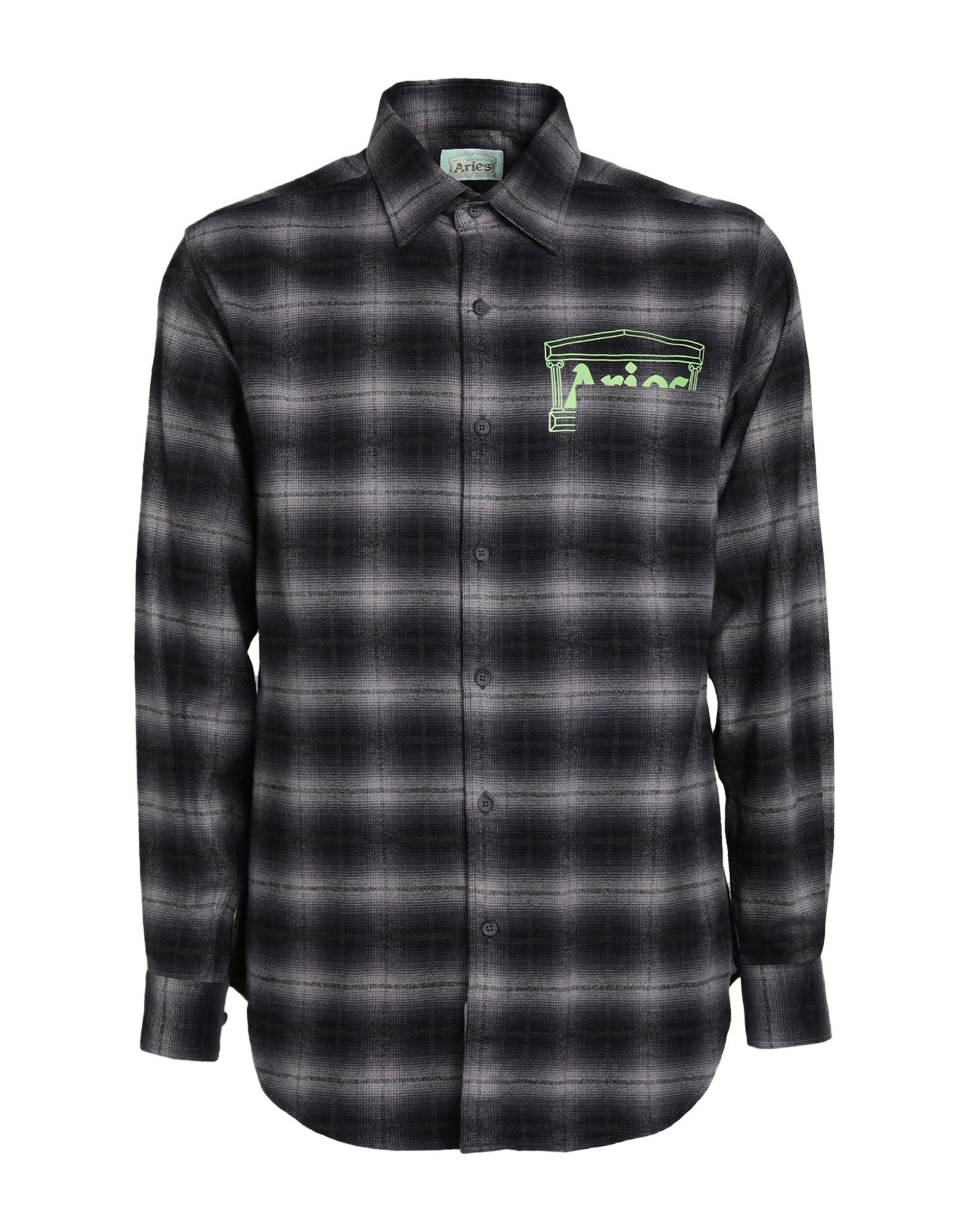 ARIES Hemd Herren Braungrau von ARIES