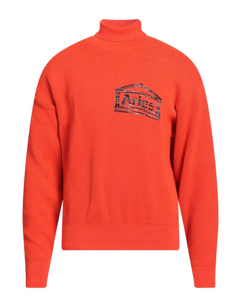 ARIES Rollkragenpullover Herren Orange von ARIES
