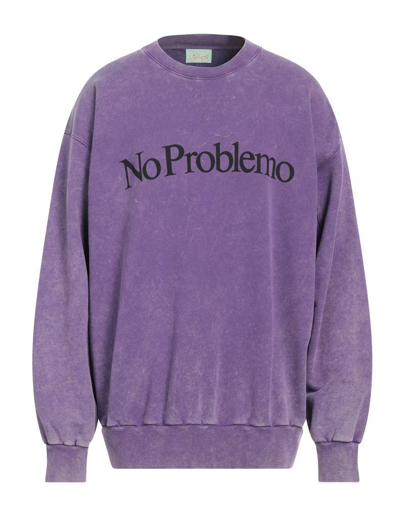 ARIES Sweatshirt Herren Violett von ARIES