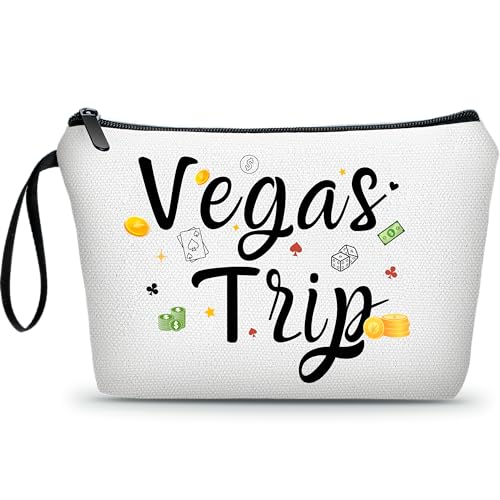 ARIOSEY Las Vegas Souvenir, Vegas-Geldbörse, Vegas-Geschenke, Wochenendtasche für Damen, kleine Kosmetiktasche, Make-up-Tasche, Vegas-Reise, Brautjungfer, Hochzeitsgeschenk, lustiges Geschenk für von ARIOSEY