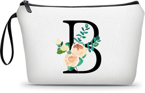 ARIOSEY Personalisierte Make-up-Taschen für Damen, Make-up-Tasche für Mädchen, kleine Kosmetiktasche, personalisierte Geschenke, Geschenke für Frauen, Make-up-Taschen, Junior-Brautjungfer-Geschenke, von ARIOSEY