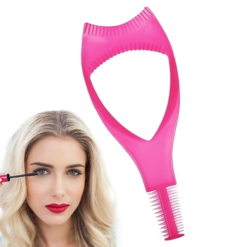 Mascara Shield Applicator, False Eyelash Applicator, Eyelash Applicator Tool, 3 in 1 Eyelash Tools Mascara Applicator Protective, Lash Mascara Shield Guard Comb Protector Eyelid for Make Up von ARIOU