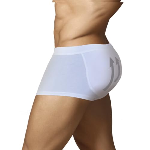 ARIUS Boxershorts mit Rückenpolsterung zur Erhöhung der Lautstärke und der Größe des Gesäßes und des Lifters - Push Up und Füllung von Gesäß - Men's Padded Buttocks (L) von ARIUS