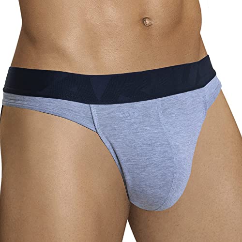 ARIUS Herren Baumwoll-Tanga Sexy Grau - Männliche Tanga - String Herren - Tanga Garn Männer Sinnlich - g-String Herren (M) von ARIUS