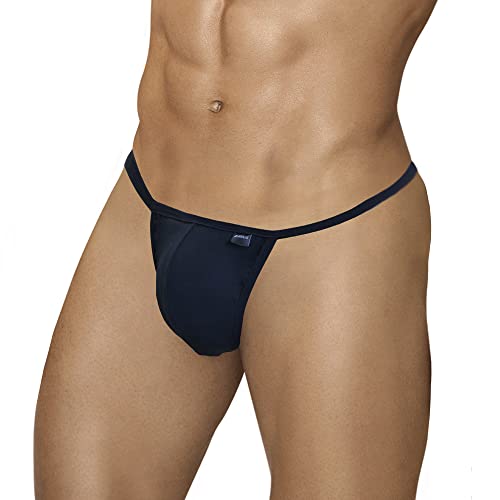 ARIUS Tanga Herren Sexy Schwarz - Tanga Baumwolle Garn Herren - Herren Tanga - Männliche Tanga - Tanga Garn Männer Sinnlich - String Herren - g-String Herren, Schwarz, S von ARIUS