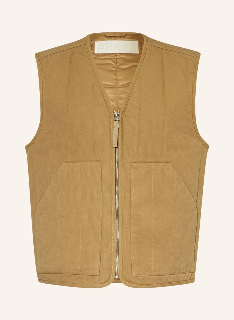 Arket Steppweste beige von ARKET