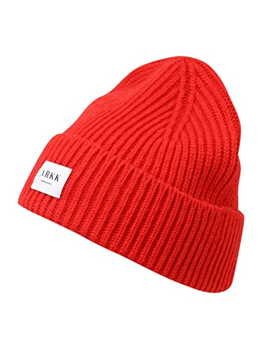 ARKK Copenhagen Unisex Mütze rot/weiß/schwarz One Size von ARKK Copenhagen