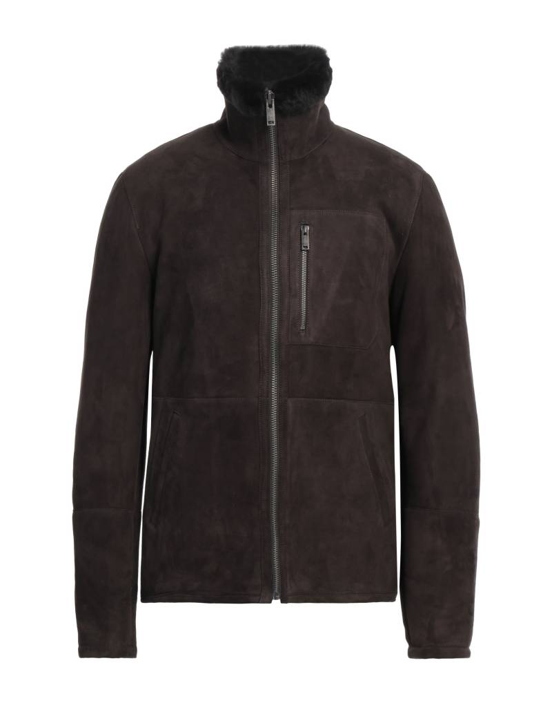 ARMA Shearling- & Kunstfell Herren Schokobraun von ARMA