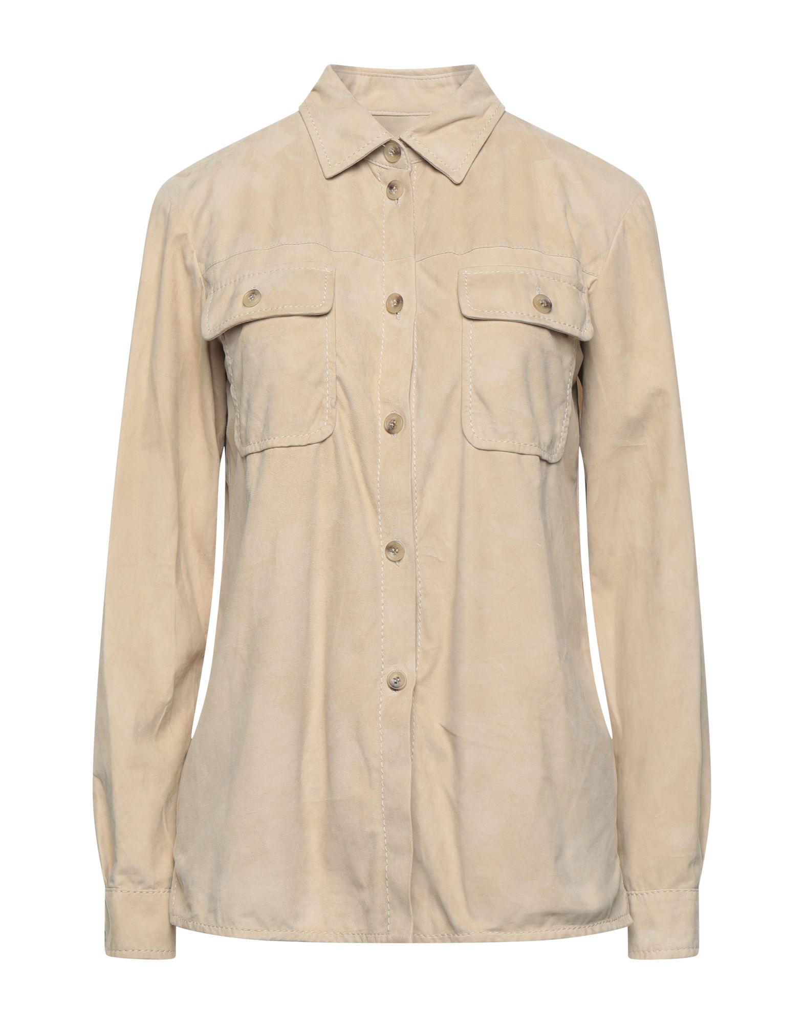 ARMANI COLLEZIONI Hemd Damen Beige von ARMANI COLLEZIONI