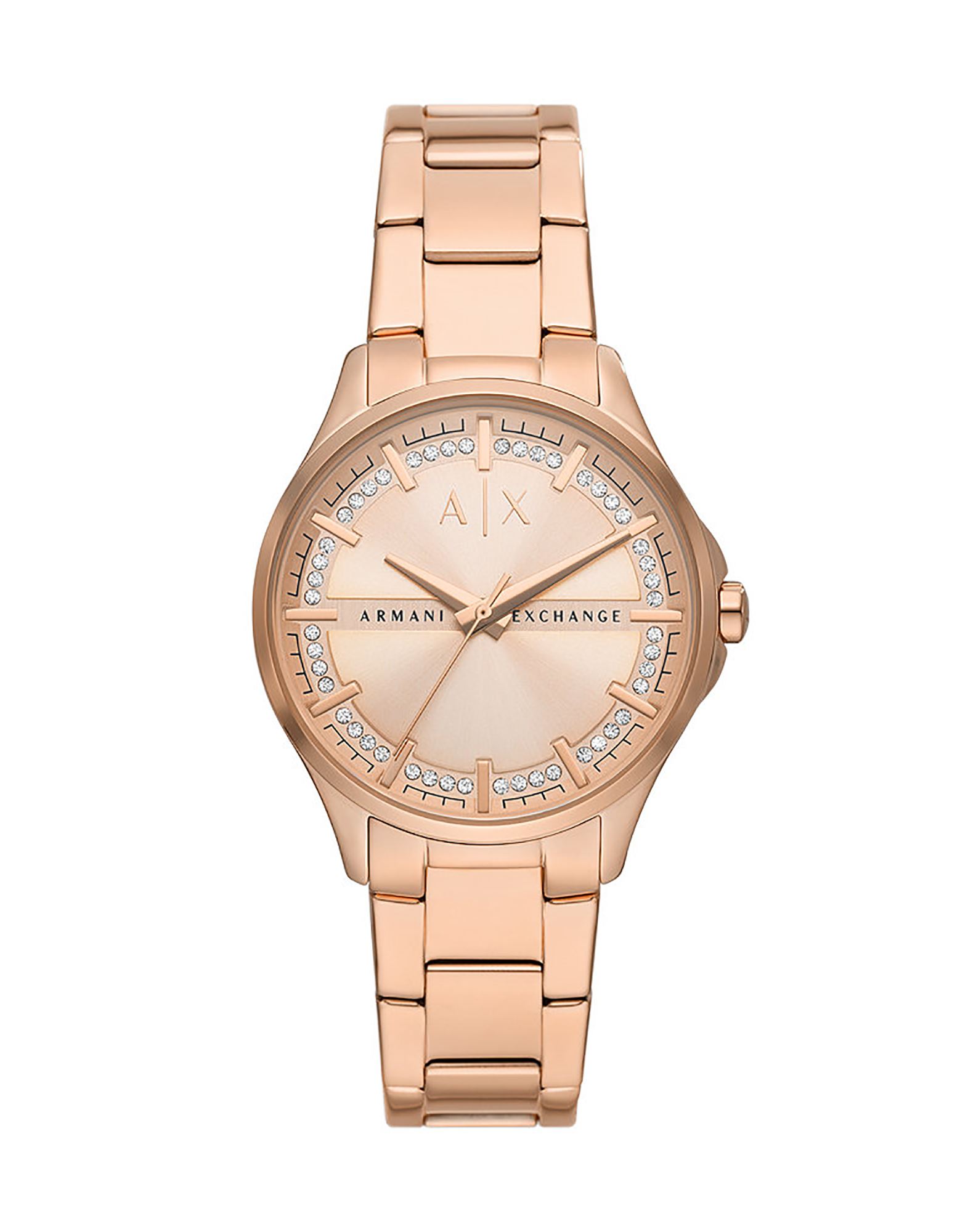 ARMANI EXCHANGE Armbanduhr Damen Roségold von ARMANI EXCHANGE