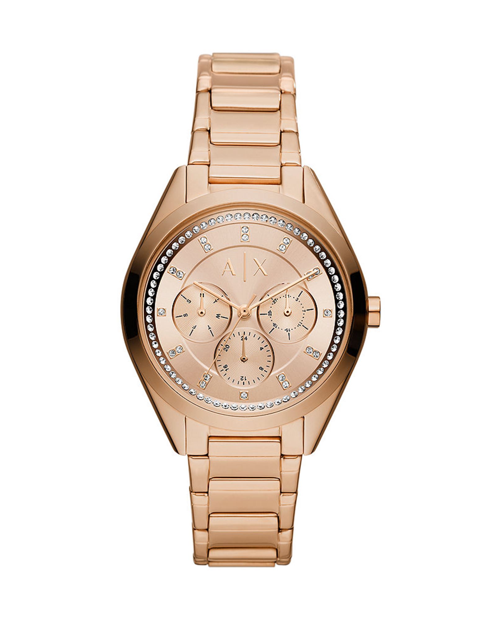 ARMANI EXCHANGE Armbanduhr Damen Roségold von ARMANI EXCHANGE