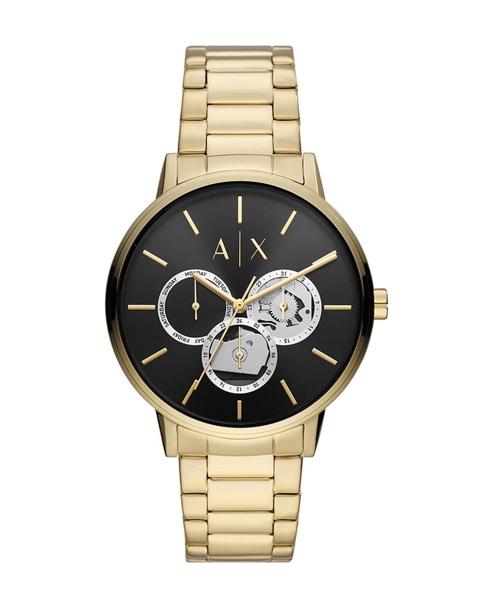 ARMANI EXCHANGE Armbanduhr Herren Gold von ARMANI EXCHANGE