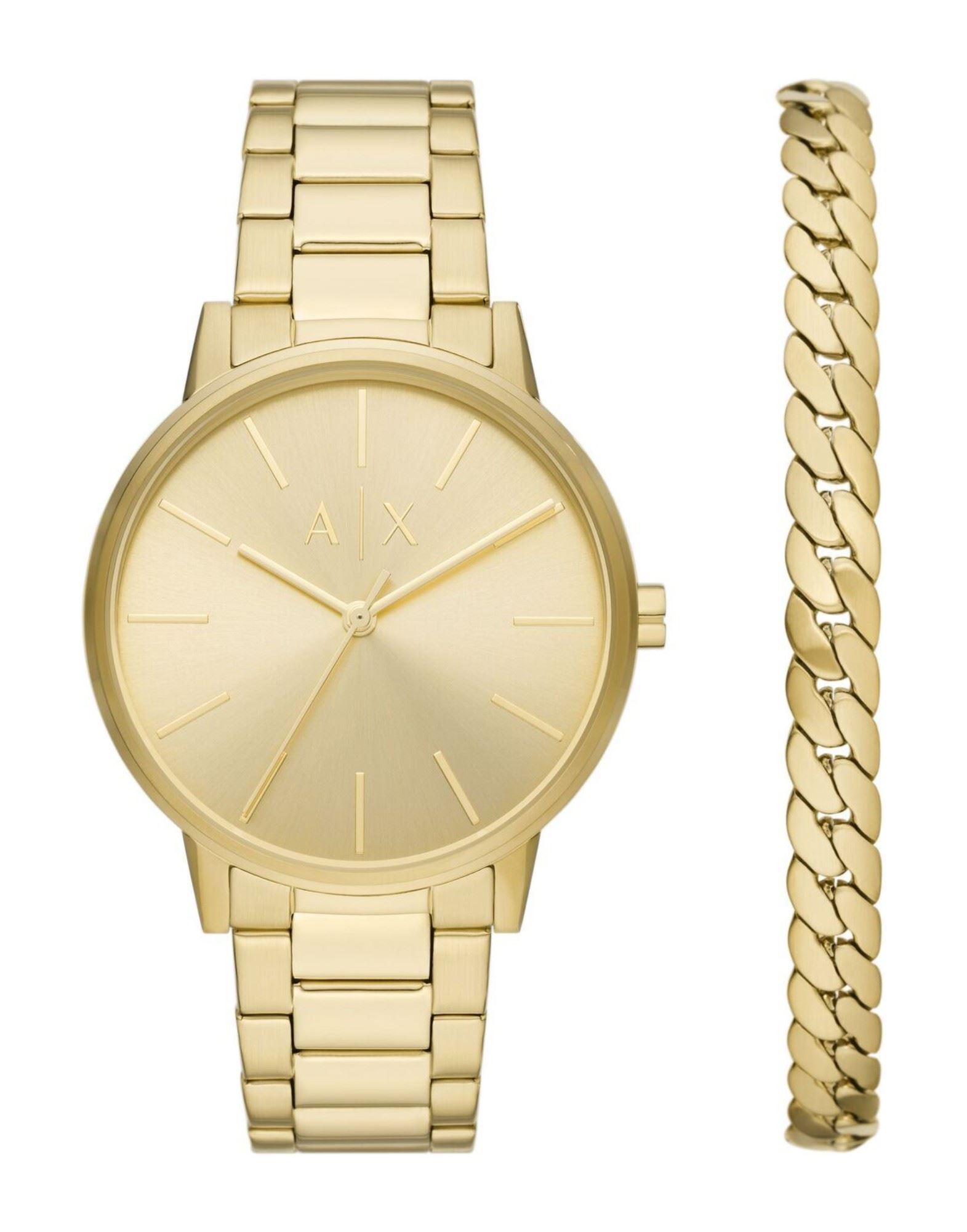 ARMANI EXCHANGE Armbanduhr Herren Gold von ARMANI EXCHANGE