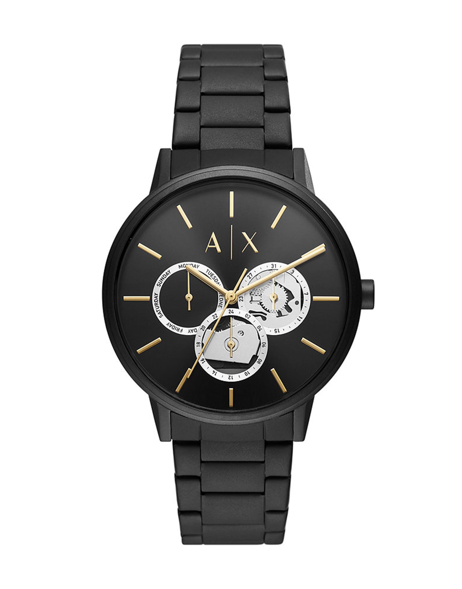 ARMANI EXCHANGE Armbanduhr Herren Schwarz von ARMANI EXCHANGE