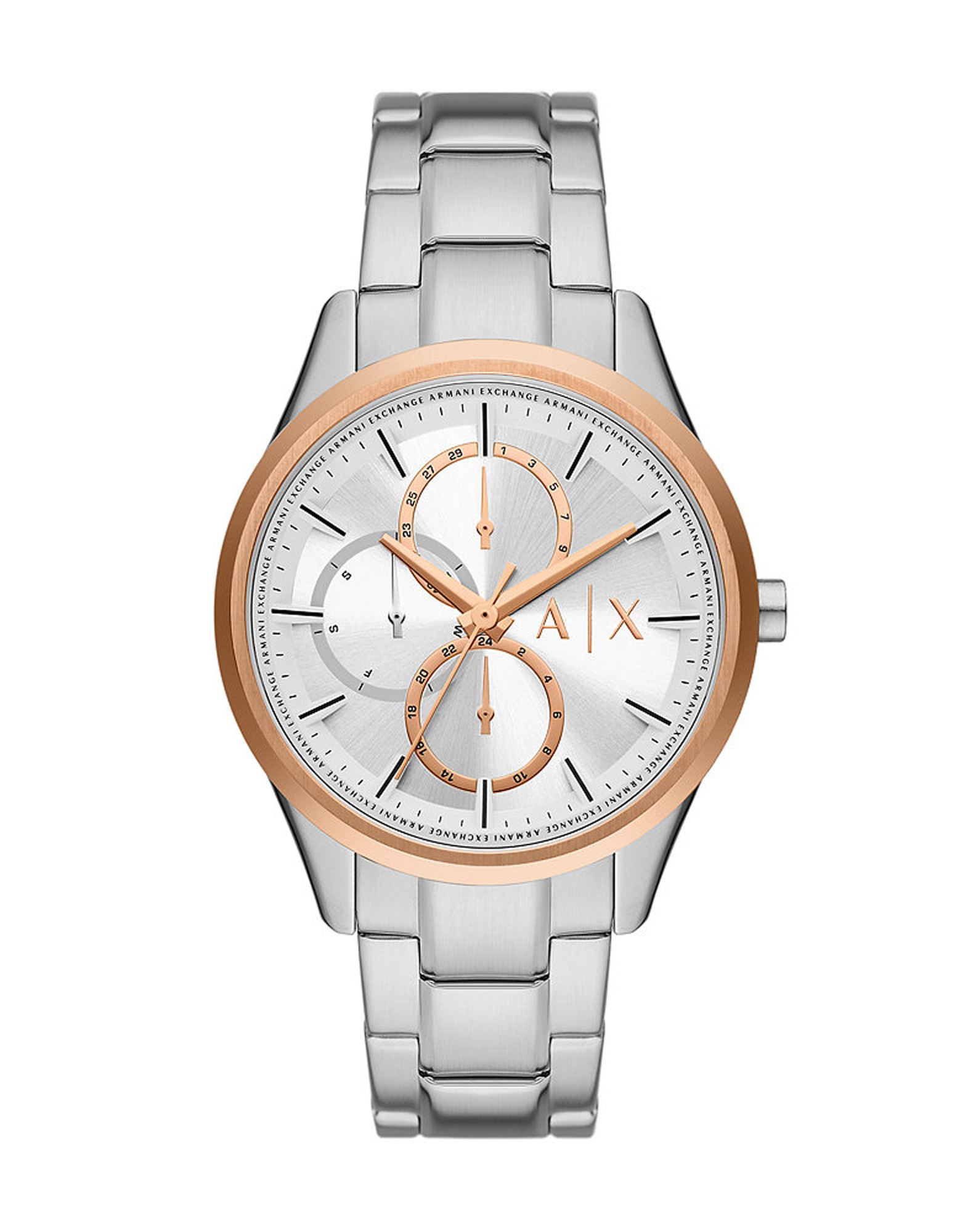 ARMANI EXCHANGE Armbanduhr Herren Silber von ARMANI EXCHANGE