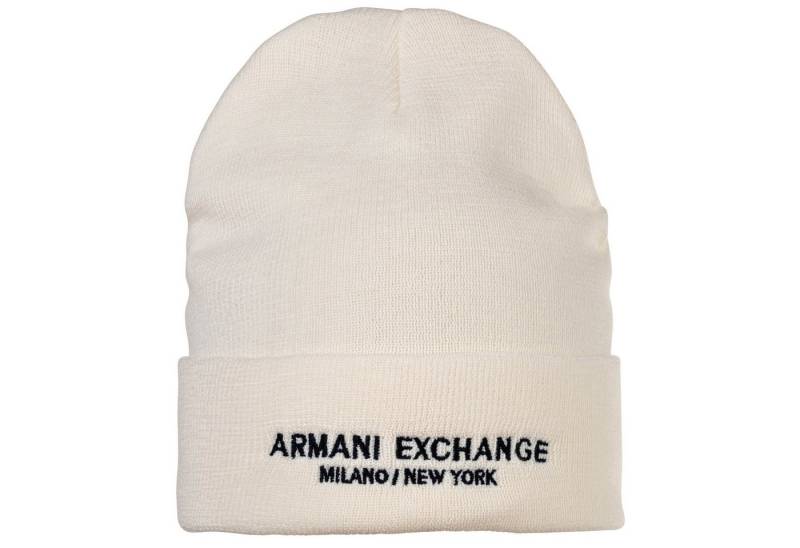 ARMANI EXCHANGE Beanie Herren Mütze Polyester Cappello Beanie von ARMANI EXCHANGE