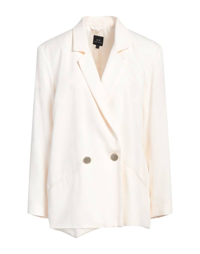 ARMANI EXCHANGE Blazer Damen Elfenbein von ARMANI EXCHANGE