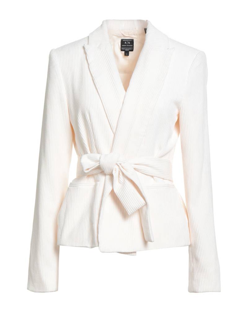 ARMANI EXCHANGE Blazer Damen Elfenbein von ARMANI EXCHANGE