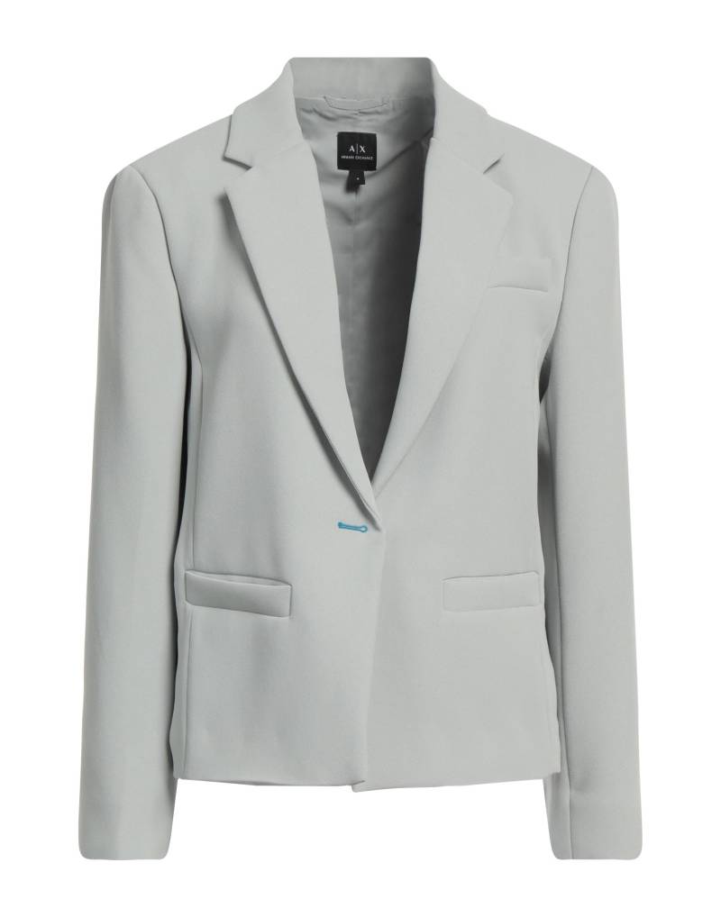 ARMANI EXCHANGE Blazer Damen Hellgrau von ARMANI EXCHANGE
