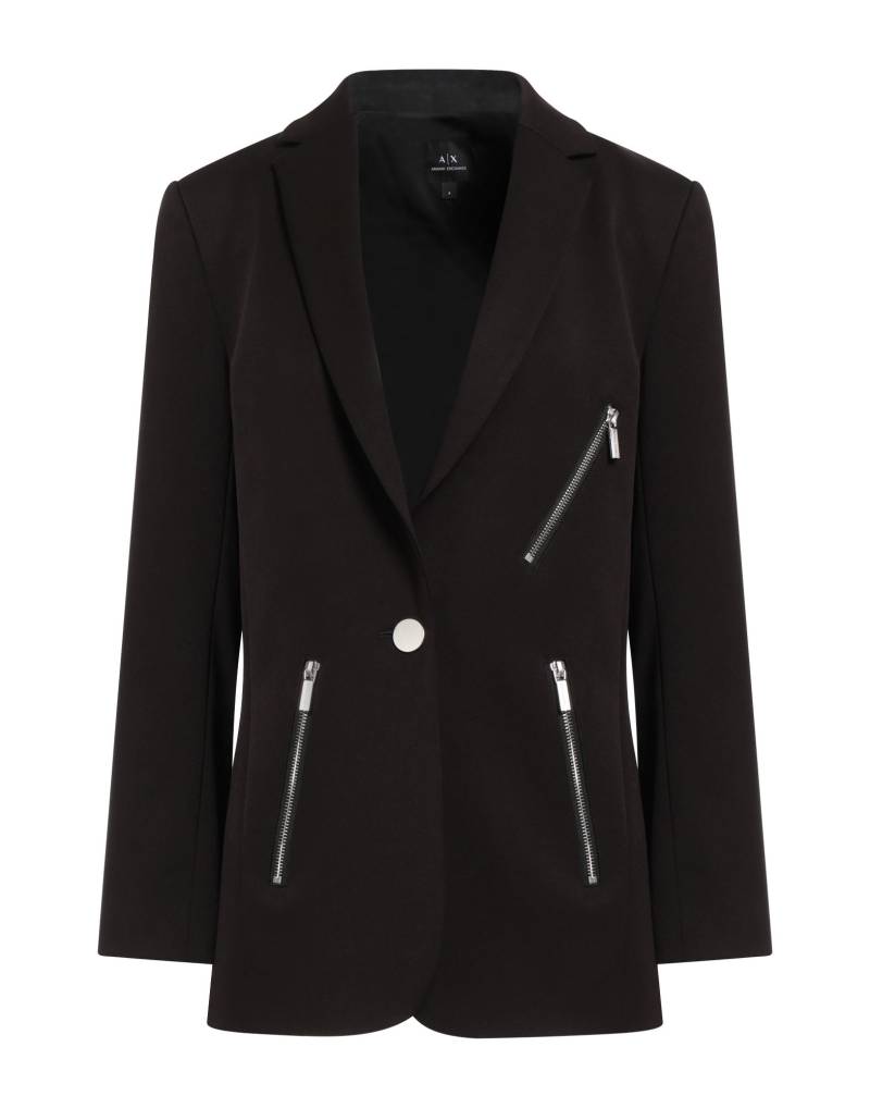 ARMANI EXCHANGE Blazer Damen Schwarz von ARMANI EXCHANGE