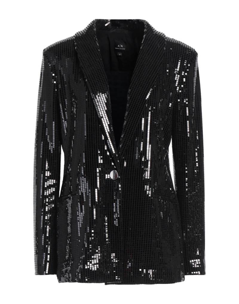 ARMANI EXCHANGE Blazer Damen Schwarz von ARMANI EXCHANGE