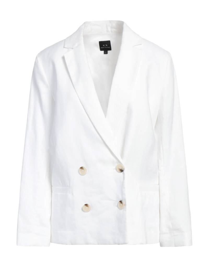 ARMANI EXCHANGE Blazer Damen Weiß von ARMANI EXCHANGE