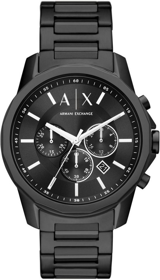 ARMANI EXCHANGE Chronograph AX1722, Quarzuhr, Armbanduhr, Herrenuhr, Stoppfunktion, analog von ARMANI EXCHANGE