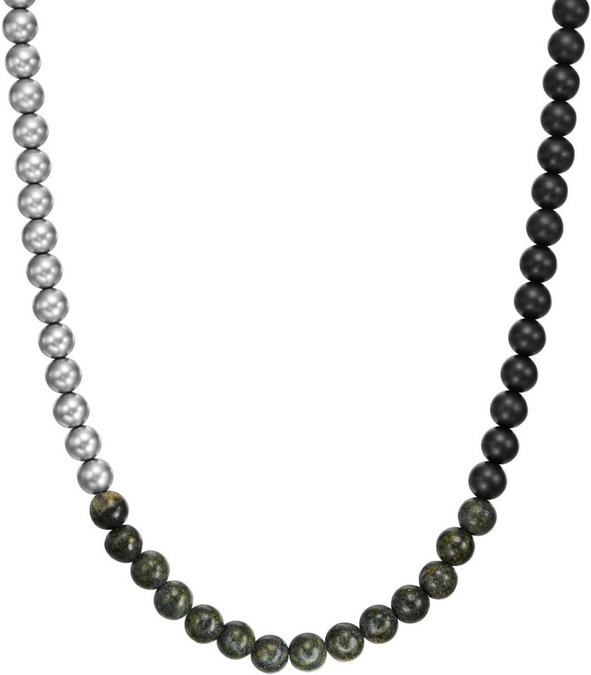 ARMANI EXCHANGE Edelstahlkette Schmuck Geschenk Halsschmuck Halskette Kugeln, mit Achat, Serpentin ARMANI EXCHANGE Edelstahlkette Schmuck Geschenk Halsschmuck Halskette Kugeln, mit Achat, Serpentin von ARMANI EXCHANGE