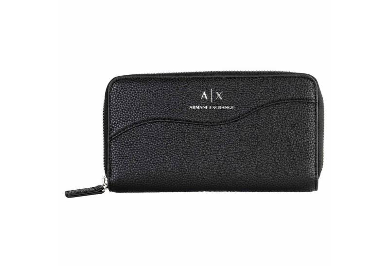 ARMANI EXCHANGE Geldbörse Damen Geldbörse Polyurethan Wave Zip Around von ARMANI EXCHANGE