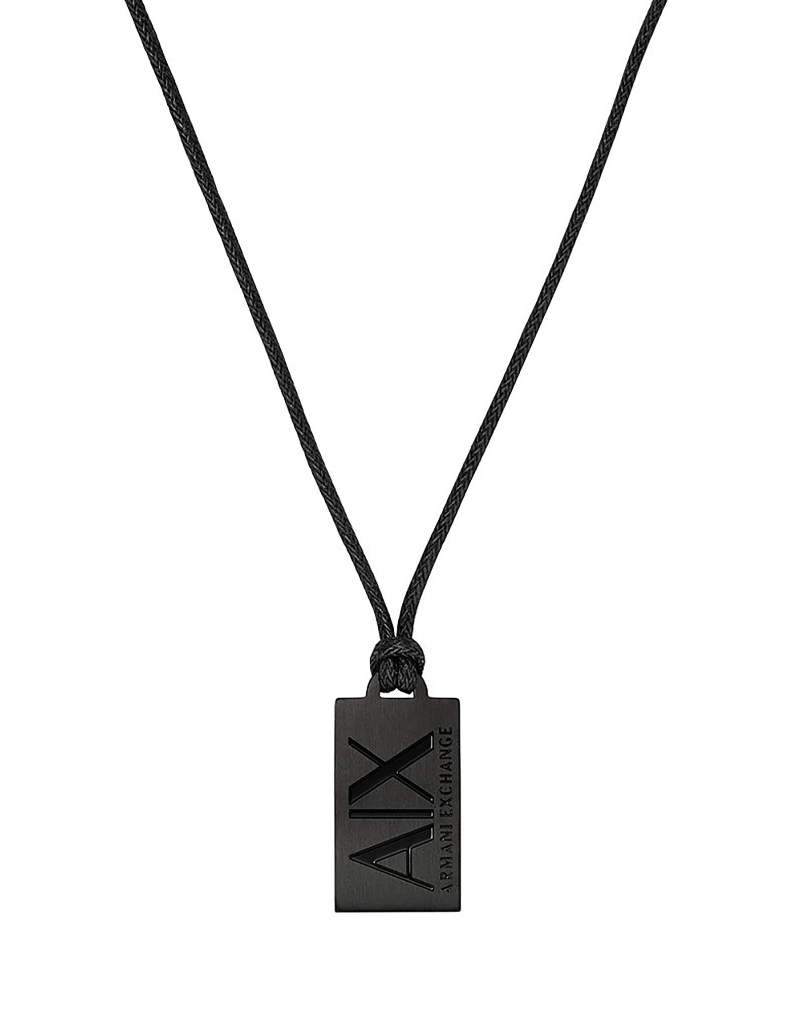 ARMANI EXCHANGE Halskette Herren Schwarz von ARMANI EXCHANGE